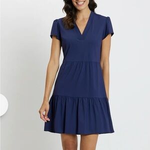Jude Connally Deep Blue Dress